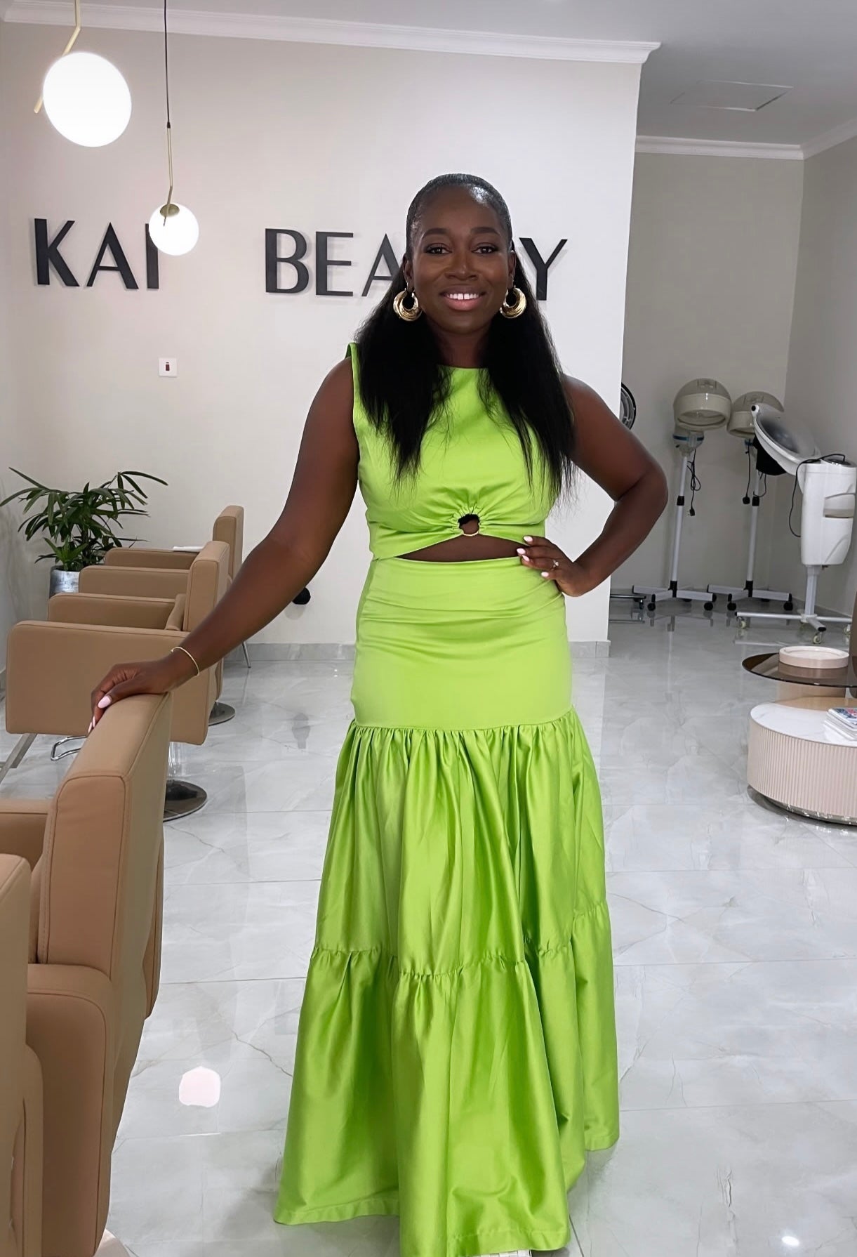 Nims three tier skirt set