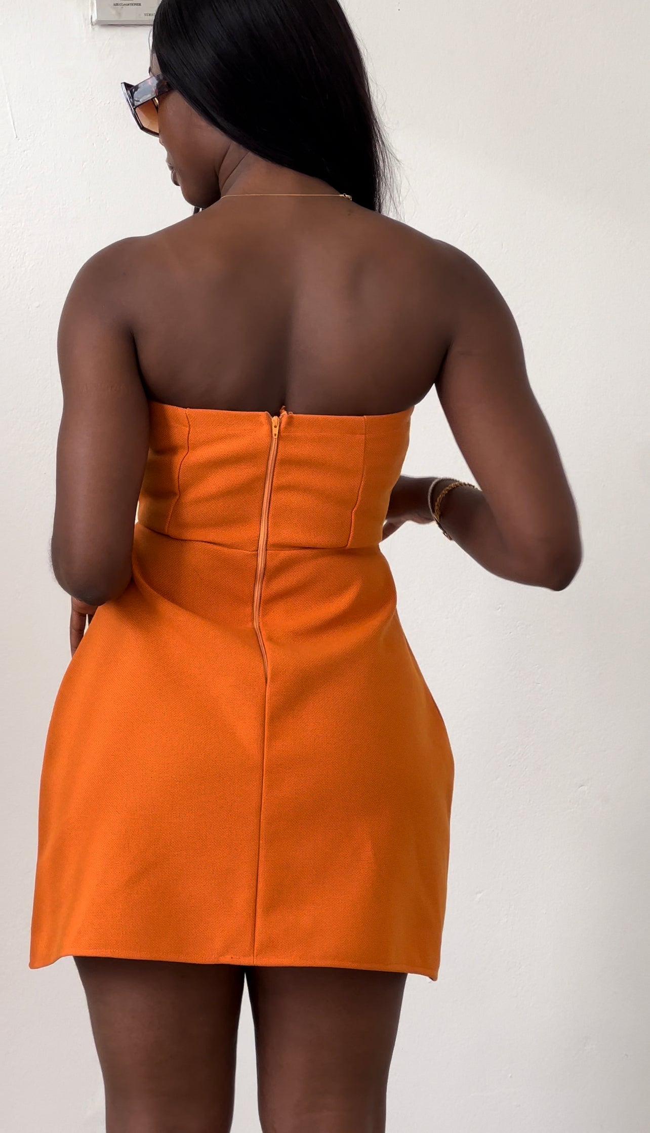 The Little Orange dress by Becelli